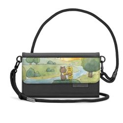 Handy Clutch mit Stoffband