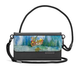 Handy Clutch mit Stoffband