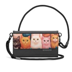 Handy Clutch mit Stoffband