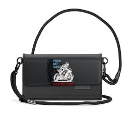 Handy Clutch mit Stoffband