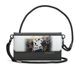 Handy Clutch mit Stoffband