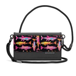 Handy Clutch mit Stoffband