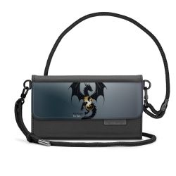 Handy Clutch mit Stoffband