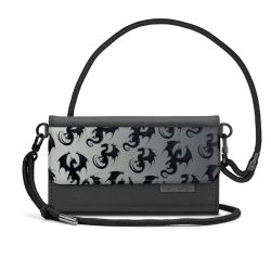 Handy Clutch mit Stoffband