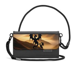 Handy Clutch mit Stoffband