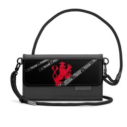 Handy Clutch mit Stoffband