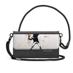 Handy Clutch mit Stoffband