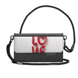 Handy Clutch mit Stoffband