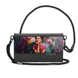 Handy Clutch mit Stoffband