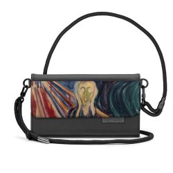 Handy Clutch mit Stoffband