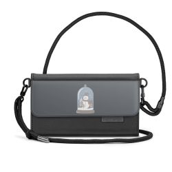 Handy Clutch mit Stoffband