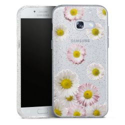 Silicone Glitter Case silver glitter