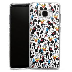 Silicone Glitter Case silver glitter