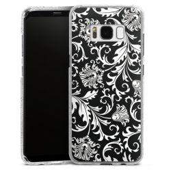 Silicone Glitter Case silver glitter