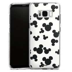 Silicone Glitter Case silver glitter