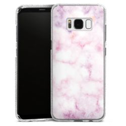 Silicone Glitter Case silver glitter