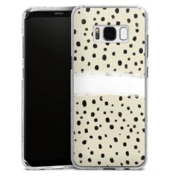 Silicone Glitter Case silver glitter