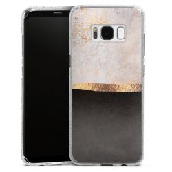 Silicone Glitter Case silver glitter