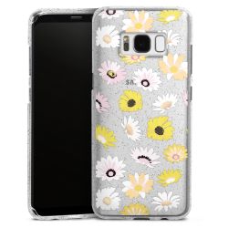 Silicone Glitter Case silver glitter