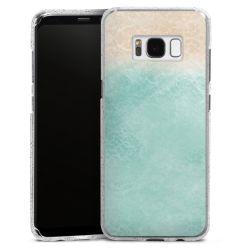 Silicone Glitter Case silver glitter