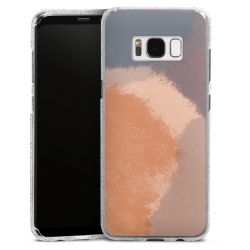 Silicone Glitter Case silver glitter