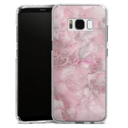 Silicone Glitter Case silver glitter