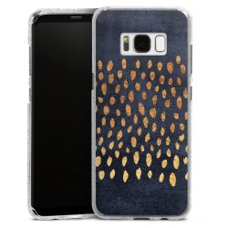 Silicone Glitter Case silver glitter