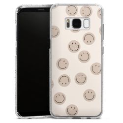 Silicone Glitter Case silver glitter