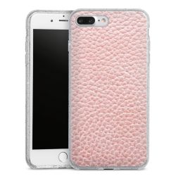 Silicone Glitter Case silver glitter