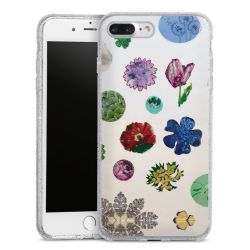 Silicone Glitter Case silver glitter