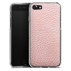 Silicone Glitter Case silver glitter