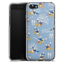 Silicone Glitter Case silver glitter