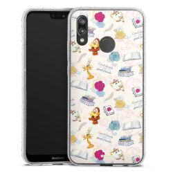 Silicone Glitter Case silver glitter