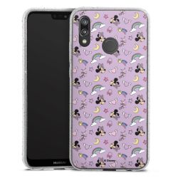 Silicone Glitter Case silver glitter