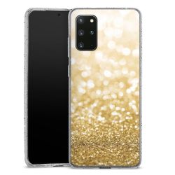 Silicone Glitter Case silver glitter