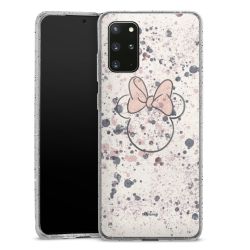 Silicone Glitter Case silver glitter