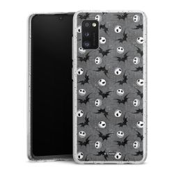 Silicone Glitter Case silver glitter