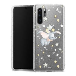 Silicone Glitter Case silver glitter