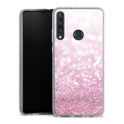 Silicone Glitter Case silver glitter