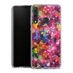 Silicone Glitter Case silver glitter