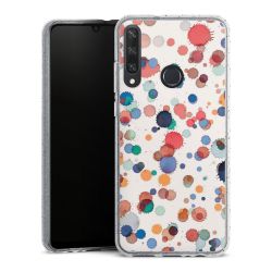 Silicone Glitter Case silver glitter