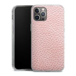 Silicone Glitter Case silver glitter