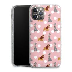 Silicone Glitter Case silver glitter