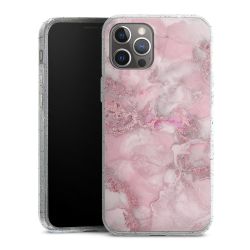 Silicone Glitter Case silver glitter