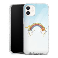 Silicone Glitter Case silver glitter