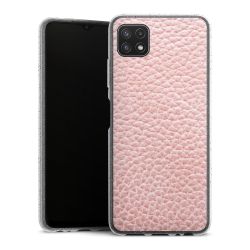 Silicone Glitter Case silver glitter