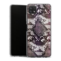 Silicone Glitter Case silver glitter