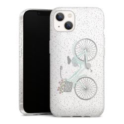 Silicone Glitter Case silver glitter