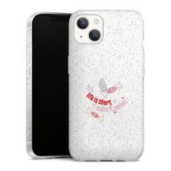 Silicone Glitter Case silver glitter