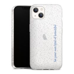 Silicone Glitter Case silver glitter